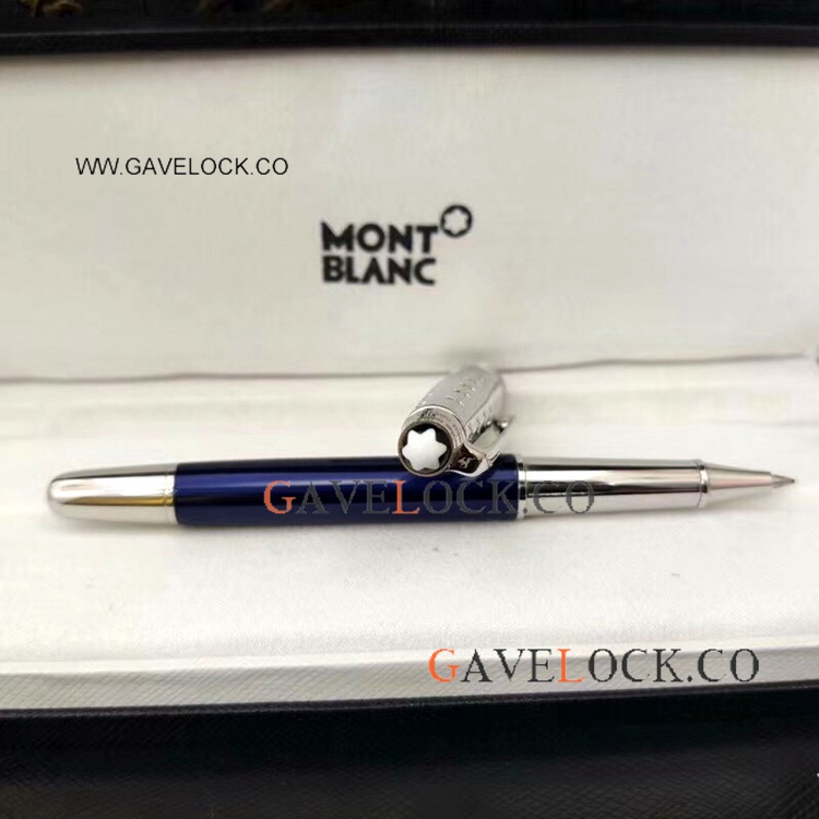 Wholesale Montblanc Le Petit Prince Blue&Silver Rollerball Pen